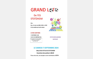 LOTO de l'E.S.STOTZHEIM